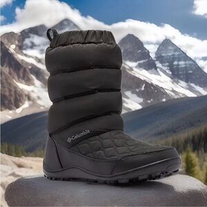 Columbia Minx Slip IV Woman’s Size 8 Snow Boots white. New with tags.